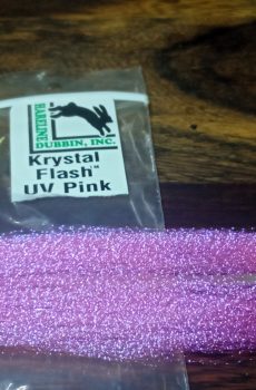Hareline Krystal Flash UV Pink