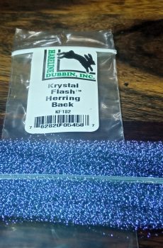 Hareline Krystal Flash Herring Back