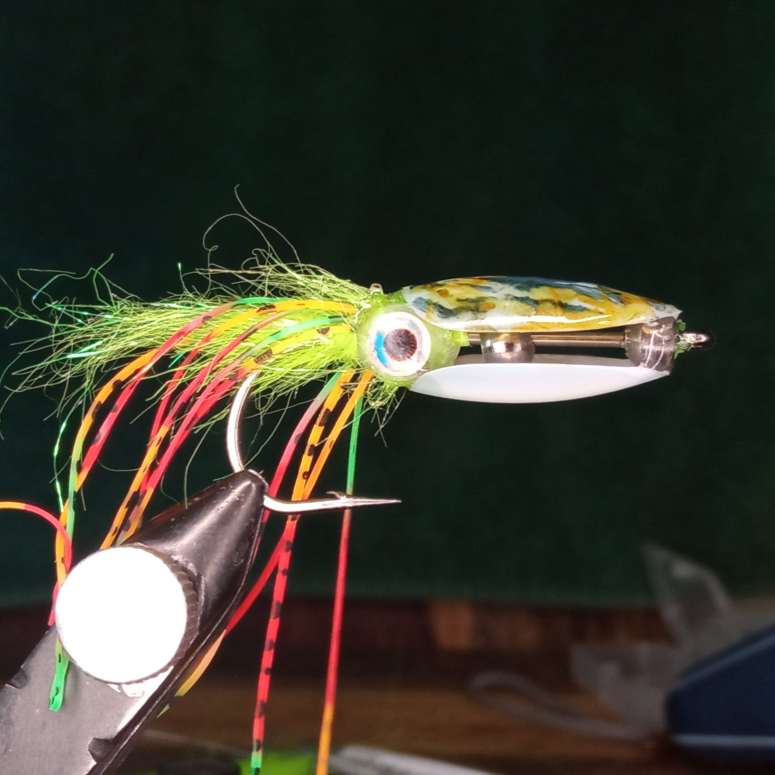 Click Clack Billy The Squid Chartreuse - Image 2